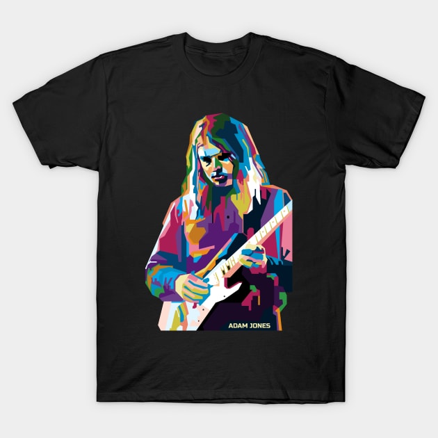 Abstract Guitarist Adam Jones in WPAP T-Shirt by smd90